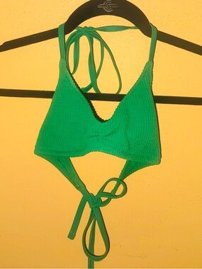 👑 SEXY GREEN AERIE SIZE SMALL BIKINI TOP